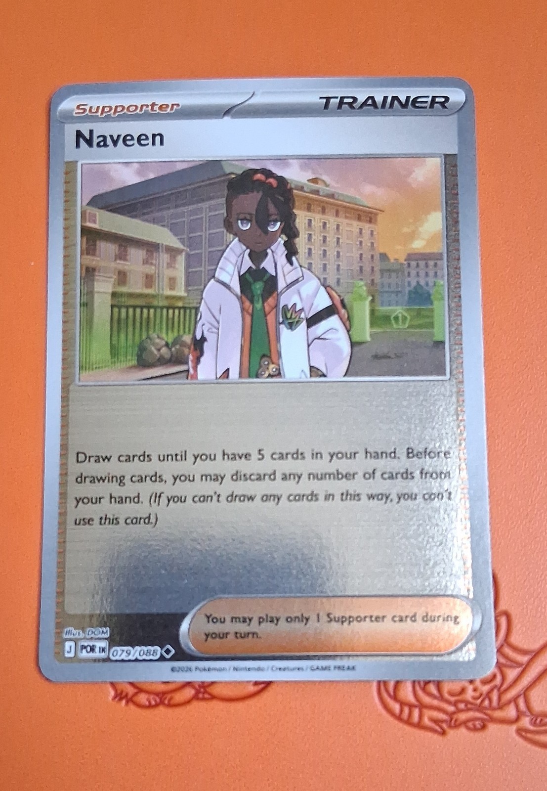 Pokemon TCG Naveen 79/88 Perfect Order ME3 Reverse Holo NM