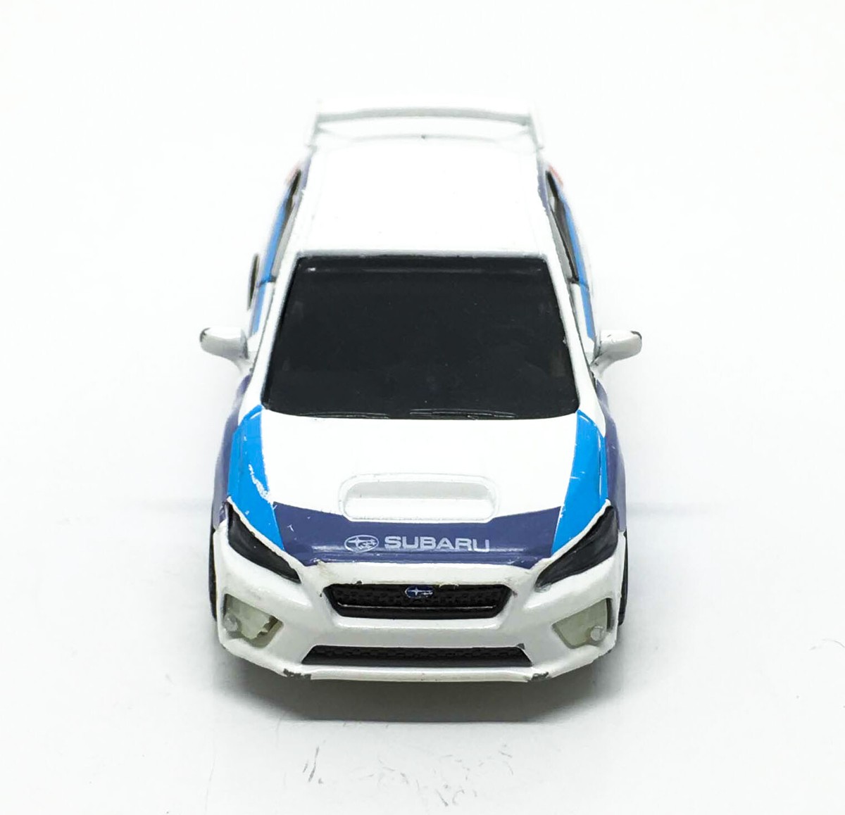 Custom Car Changed Wheels from Majorette Subaru WRX STI 1:58