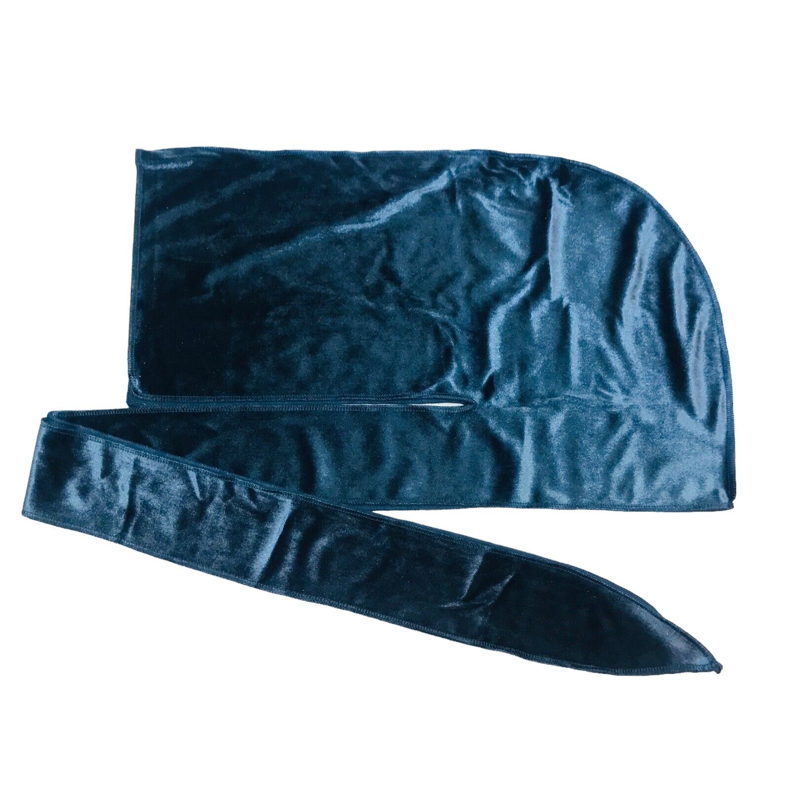 FeiraDeVaidade Velvet Durag Durag Waves Unisex Crushed Velvet Waves Durag  Cap Long Tail Headwrap Durag Turban Hat 