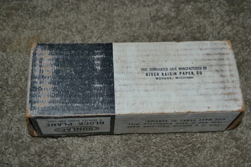 Sears Roebuck Dunlap 3701 7 1/2"" lang x 1 5/8"" Fräserblockflugzeug mit OVP - Bild 10 von 11
