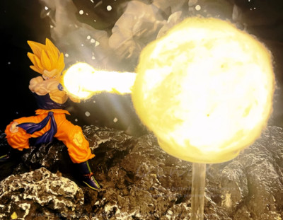 Dragon Ball Z Goku Kamehameha desk gift Night Light - Desk Lamp