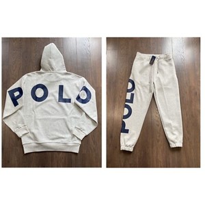 grey ralph lauren tracksuit