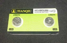 2 Pack AG7 399B V395 D395 SR927SW D399 GR927 LR927 WATCH COIN CELL BATTERY Hg0% 