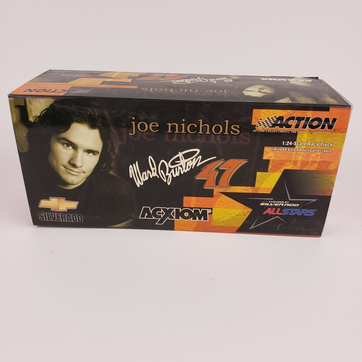 Miniature Nascar 1/24 Action - Chevrolet Silverado Ward Burton 2004 - Édition Limitée