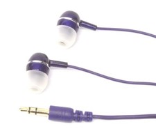 Original Rocketfish RF-MEP3PR Earbud Purple Headphones for MP3 iPod CD Player