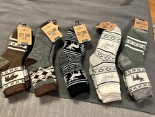 BNWTS NORTHEAST CABIN SOCKS Men's COZY OSFA