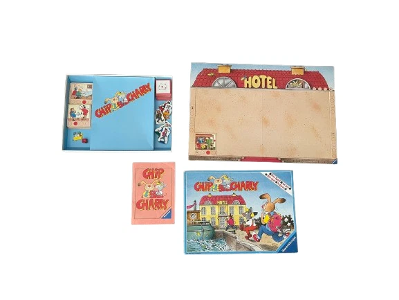 Chip & Charly | Ravensburger | Vintage Brettspiel RARITÄT 1989 | komplett Retro! - Bild 2 von 4