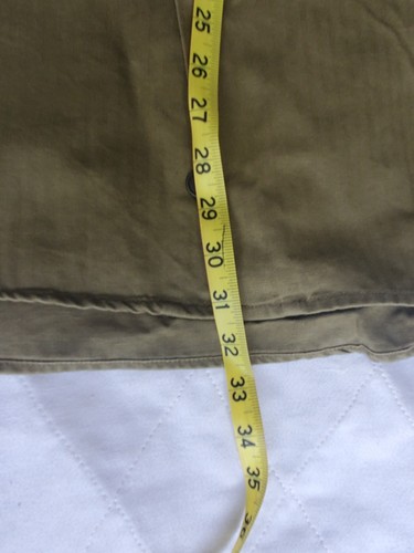 Size XL Men's - Dockers Authentics Genuine Khakis Military Style Button Shirt - Picture 11 of 12