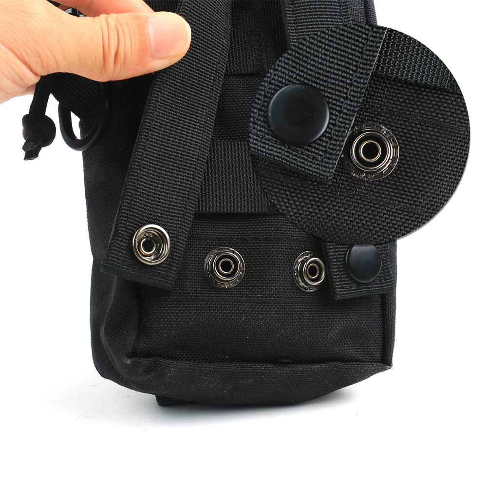 Tactical Molle Waist Pouch Belt Waist Compact EDC Bag with Shoulder Strap Hiking