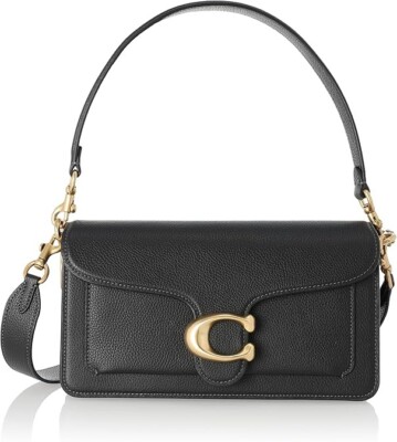 COACH Tabby Schultertasche 26 CH857 Gold/Schwarz Outlet NEU