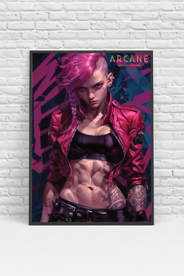Vi Arcane League Of Legends Poster Print - No Frame