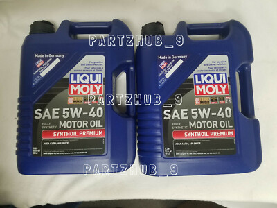 #ad 10 Liters Engine Motor Oil Liqui Moly Premium Fully Synthetic 5W 40 for Mercedes $109.90