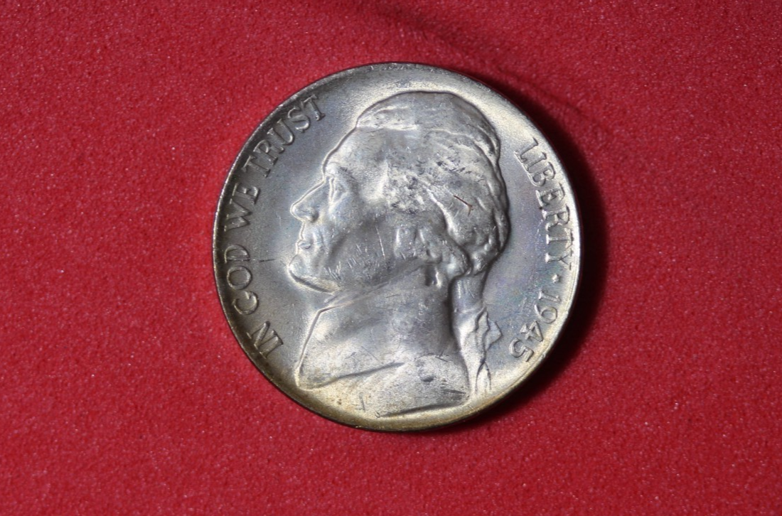 1945 P Jefferson War Nickel #P28112 | eBay