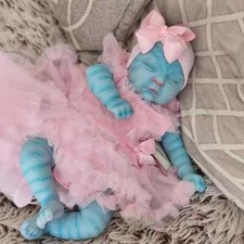 19in Reborn DollsLifelike Peaches Avatar Baby Real Full Body Girl DIY Toy Gifts