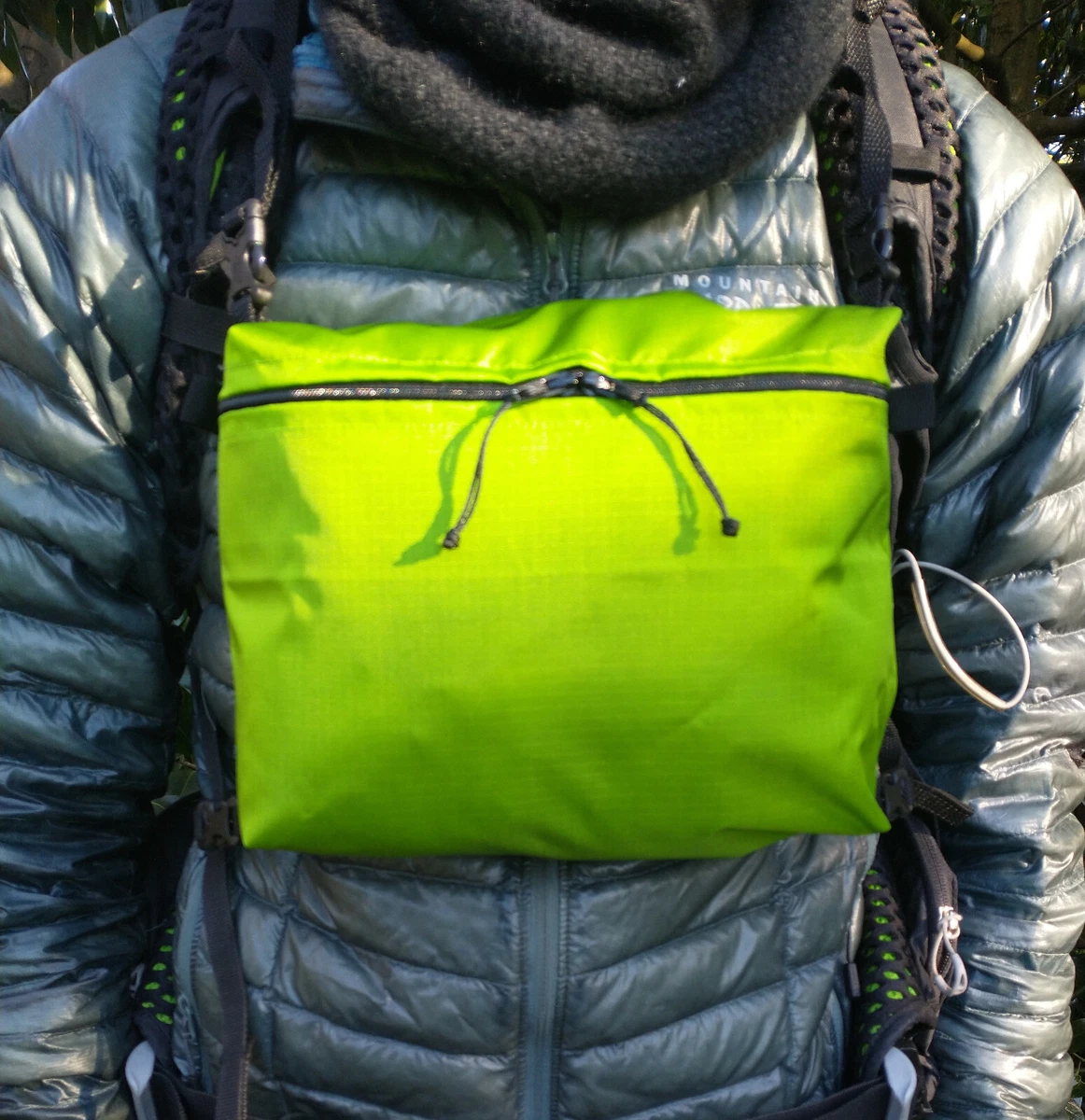 Cuben fiber top pack cover