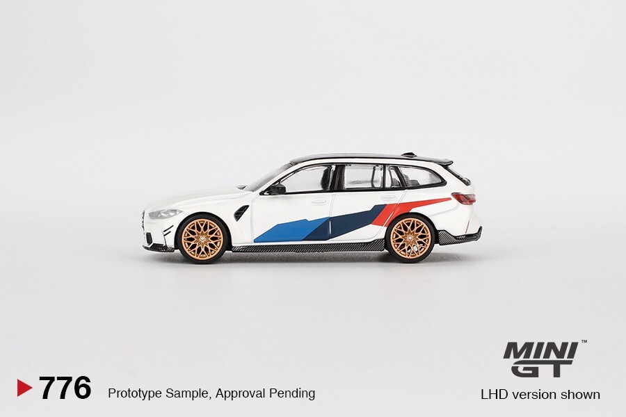 Mini GT BMW M3 M Perfromance Touring Alpine White #776 ~ 1