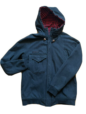 Mens Volcom Zip Up Hoodies VOLCOM POLARTEC TECH HOODY NAVY M
