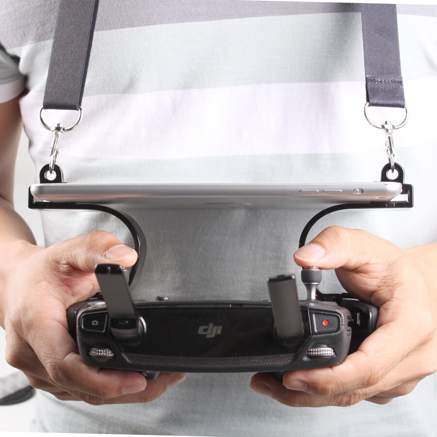 Dual Hook Support Tablet Bracket Remote Controller Clip for DJI SPAR ...
