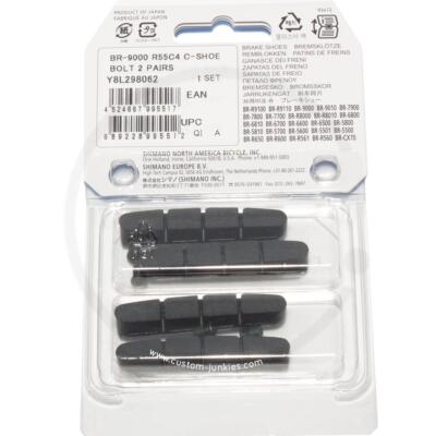 Shimano R55C4-A Road Brake Pads for Carbon Rims, Pair - Local Velo