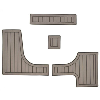 Striper Boat Non-Skid Mats 8137959 | 2605 CC MarineMat Slate Gray (4PC)