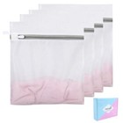 Mesh Laundry Bags, Mesh Wash Bags, Durable X-Large 24*24in*4pcs Small Fine Mesh