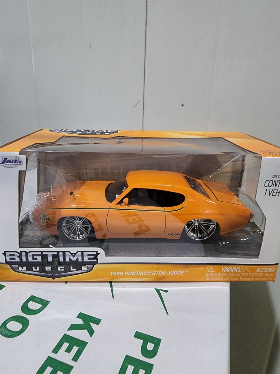 Jada Bigtime Muscle 1969 Pontiac GTO Judge 1/24 Scale Diecast