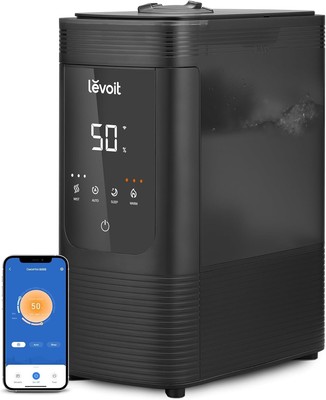 Essential Oil & Mist Dual 6L Humidifier   Ultra-Quiet & Easy Maintenance
