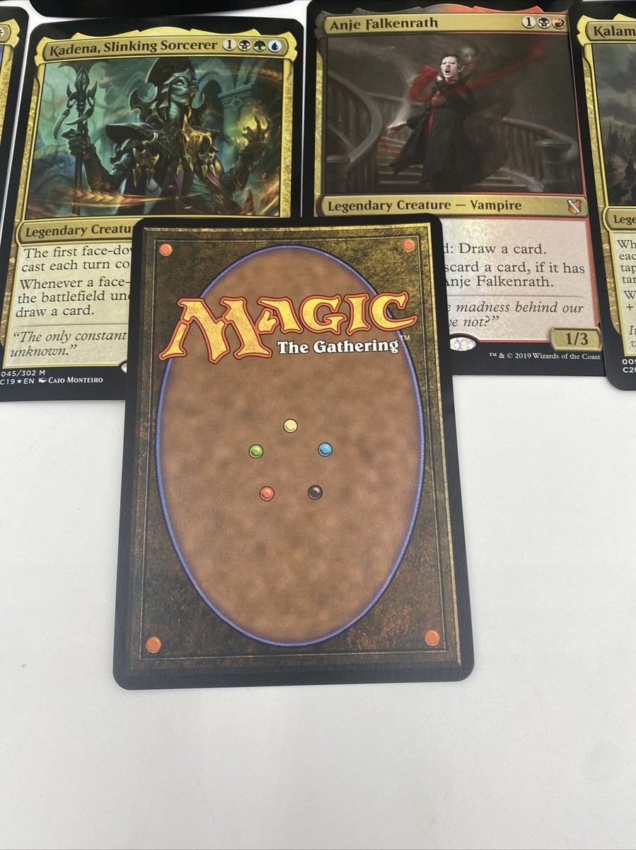 Oversized Commander - MTG - Foil - 2020 2021 sets Mint/Near mint