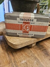 Boite de secours pour auto trousse pharma avec contenu Boîte  Métal Collection 