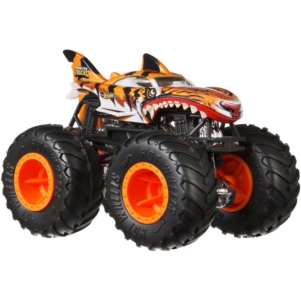 Hot Wheels Monster Trucks Macchinina 164 a Sorpresa Gioco 4 - 8 Anni FYJ44 - Immagine 4 di 4