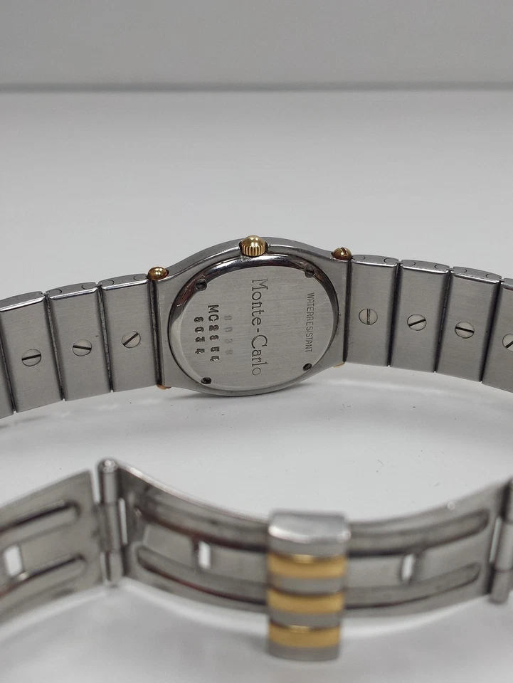 Reloj Chopard Monte-Carlo Dos Tonos 8038 REF # MC 2854 18K Sólido e Inoxidable Foto 4 de 4