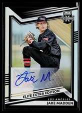 Jake Madden 2022 Elite Extra Edition Signatures #118 AU Los Angeles Angels