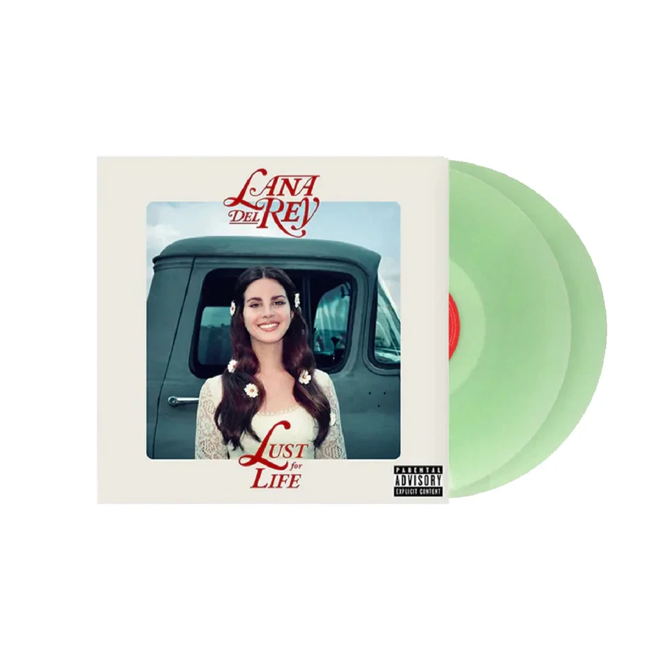 [Green Transluscent Vinyl] Lana Del Rey Lust for Life - Image 3 of 3