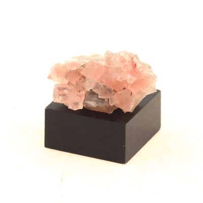 Fluorite Rose + Quartz. 26.30 ct. Talèfre, Massif du Mont-Blanc, France.