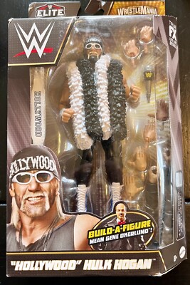 Box Not Perfect Mattel WWE Wrestlemania 39 Elite Hollywood Hulk Hogan Figure NEW