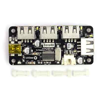 Zero4U 4 post USB Hub for Raspberry Pi Zero 