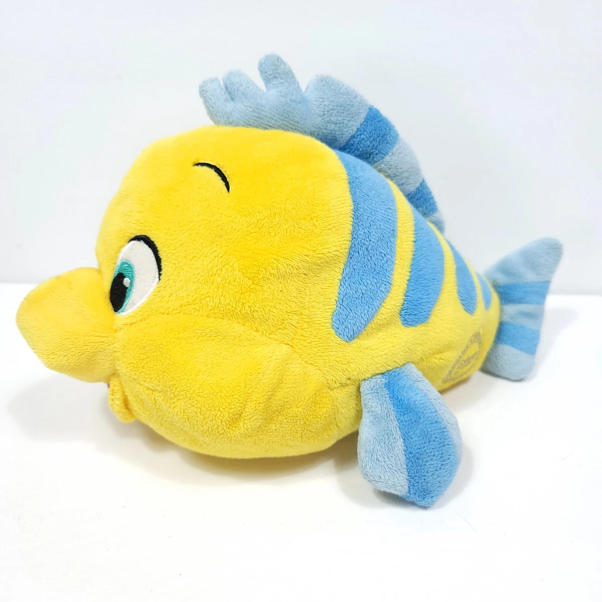 Plush fish Polochon DISNEYLAND PARIS The Little Yellow Mermaid bl