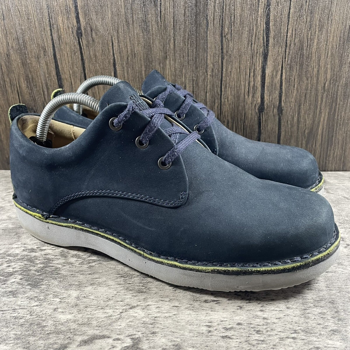 Samuel Hubbard Men\'s Free Shoes Blue Navy Leather Nubuck Oxfords Casual! Size 9M Samuel Hubbard Men main image 3
