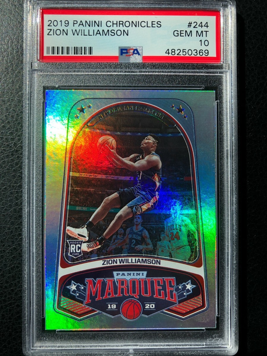 2019-20 Panini Chronicles Zion Williamson Marquee #244