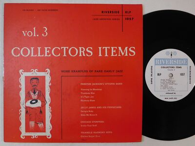 VARIOUS Collectors Items Vol 3 RIVERSIDE 10'' LP jazz PRESTON JACKSON JELLY JAMES