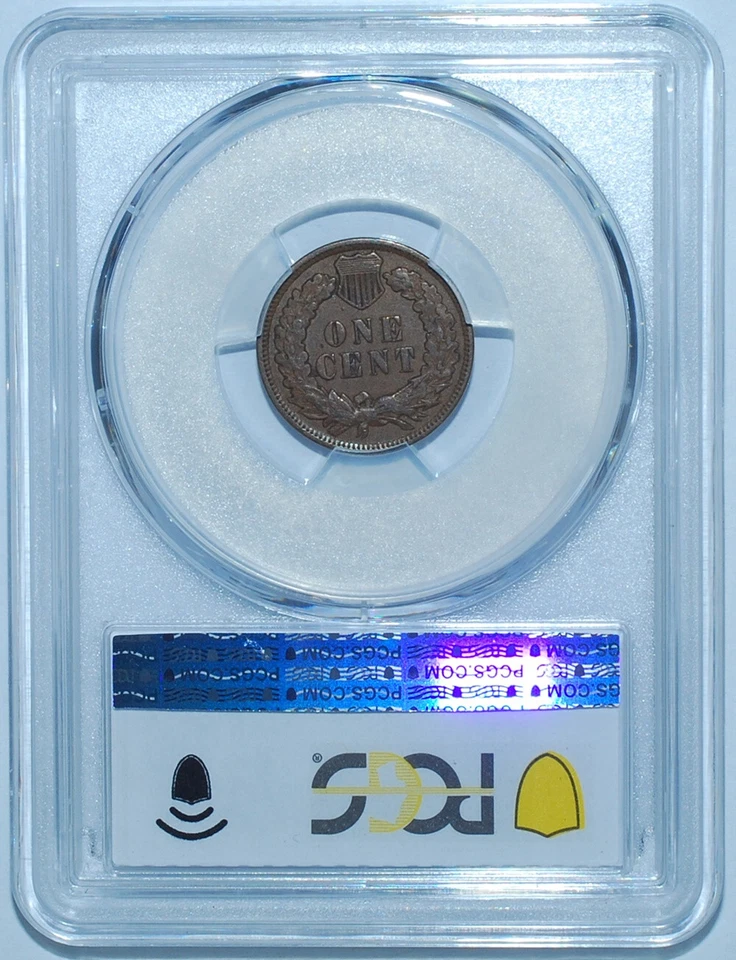 1908 PCGS XF40 FS-301 S-4 MPD Misplaced Date Indian Cent - Image 2 of 3