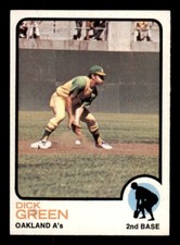1973 Topps Baseball #456 Dick Green NM/MT *d21