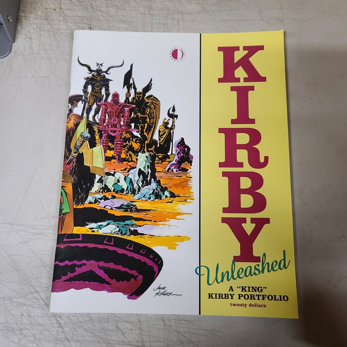 Kirby Unleashed Jack Kirby Portfolio Oversized Magazine Book 1971