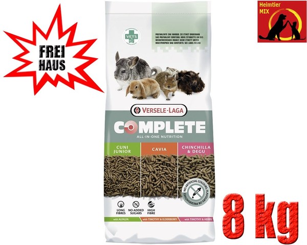 VERSELE-LAGA 8 Kg Complete Cavia All-In-Onefutter FüR Meerschweinchen-image
