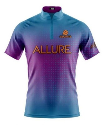 Ebonite Allure Pearl - Personalized Name Logo Bowling Jerseys Shirts - All Size