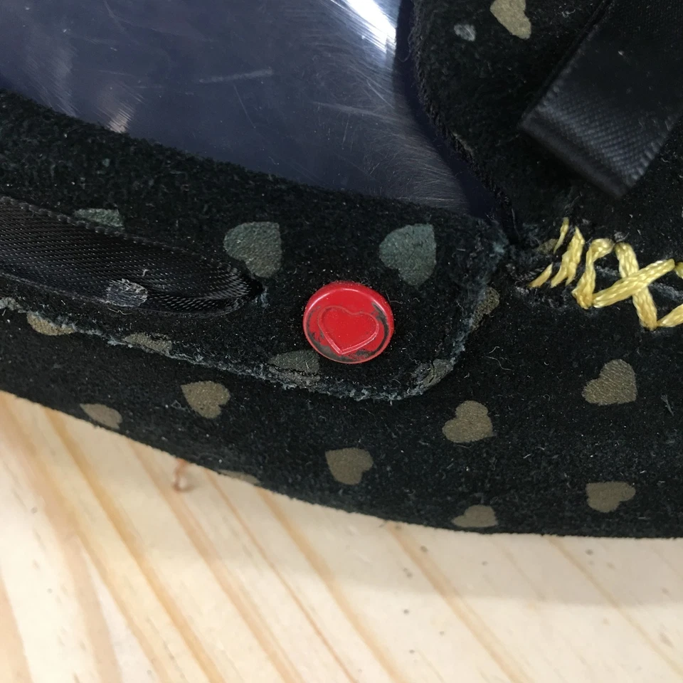 Zapatillas UGG para mujer 8 I Heart Belle mocasín negras sin cordones cómodas SN 1007114 Foto 3 de 4