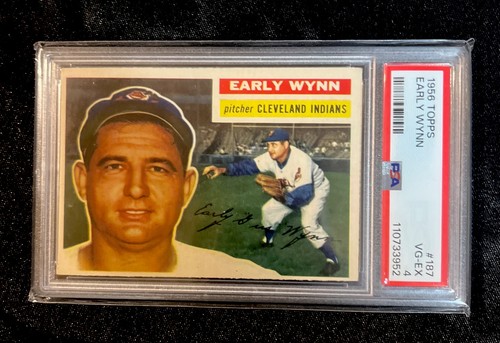 1956 Topps Early Wynn #187 card