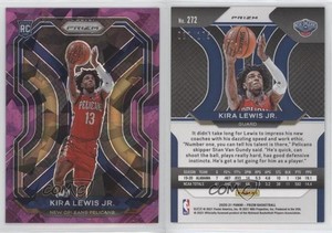 2020-21 Panini Prizm Purple Ice Prizm /175 Kira Lewis Jr #272 Rookie RC
