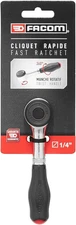 R.360 Fast Action Ratchet with Twist Handle, 1/4" Drive