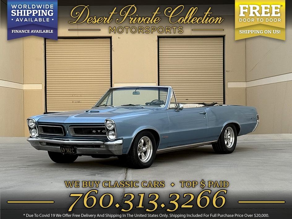 1965 Pontiac GTO for sale in Palm Desert California